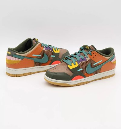 Nike Dunk Low Scrap Archeo Brown Mosaic Bicoastal Sport Spice Db0500-200