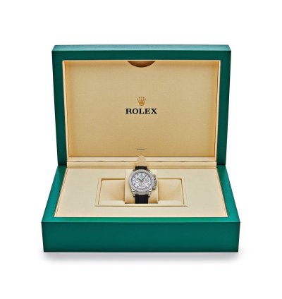 Rolex Daytona 126589rbr White Gold Diamond Mother Of Pearl Dial Diamond Bezel