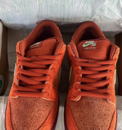 Nike Sb Dunk Low Pro Prm Mystic Red Rosewood