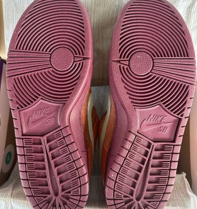 Nike Sb Dunk Low Pro Prm Mystic Red Rosewood