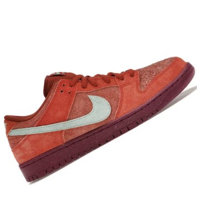 Nike Sb Dunk Low Pro Prm Mystic Red Rosewood