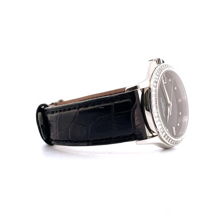 Patek Philippe Calatrava Baguette Diamonds Ref 5118p Rare Platinum Very Good Condt 2007