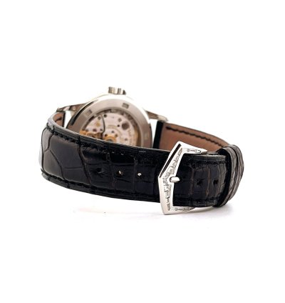 Patek Philippe Calatrava Baguette Diamonds Ref 5118p Rare Platinum Very Good Condt 2007
