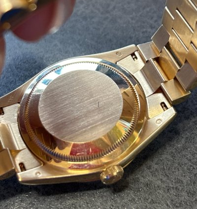 Rolex Day-date 36 Gold President Watch Bracelet 36mm White Dial Roman Numeral