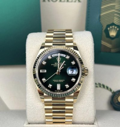 Rolex Day-date 36 Gr 2024 Neu Full Set
