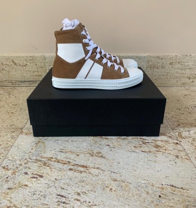 Sunset Suede Sneakers High Top In Sunset