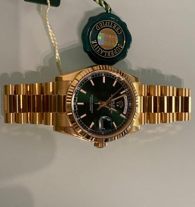 Rolex Day-date 36 Green 118238