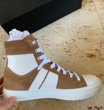 Sunset Suede Sneakers High Top In Sunset