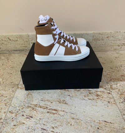 Sunset Suede Sneakers High Top In Sunset