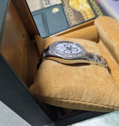 Rolex Daytona 16520 Automatic 2000 Steel Like New Unworn