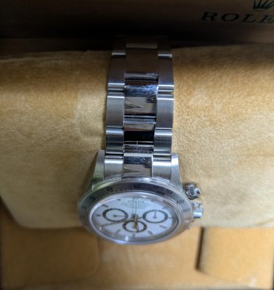 Rolex Daytona 16520 Automatic 2000 Steel Like New Unworn