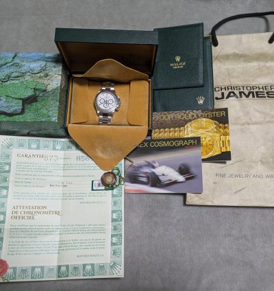 Rolex Daytona 16520 Automatic 2000 Steel Like New Unworn