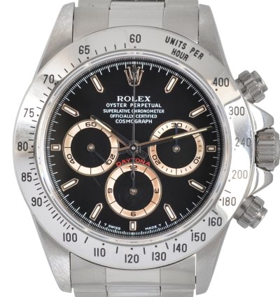 Rolex Daytona 16520 By Patrizzi T66 Series Black Dial New Nos Full Set 1997