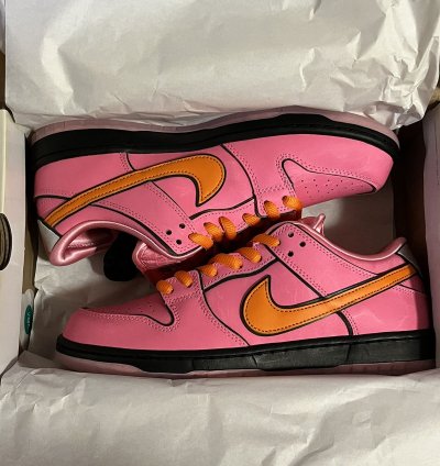 Nike Sb Dunk Low Pro Qs Powerpuff Girls Blossom