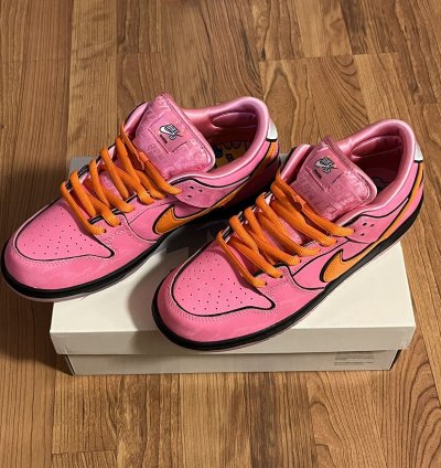 Nike Sb Dunk Low Pro Qs Powerpuff Girls Blossom