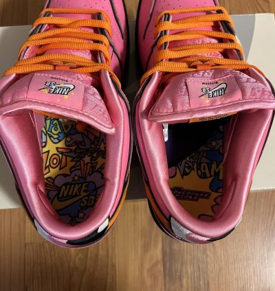 Nike Sb Dunk Low Pro Qs Powerpuff Girls Blossom
