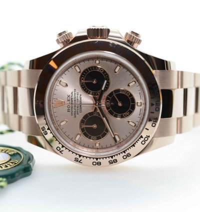 Rolex Daytona 18ct Everose Gold With Sundust Dial - New 2021