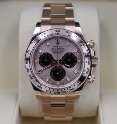 Rolex Daytona 18ct Everose Gold With Sundust Dial - New 2021