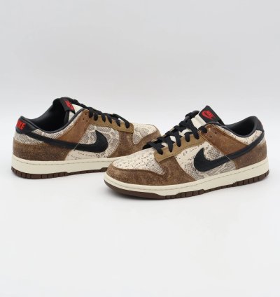 Fj5434-120 Nike Dunk Low Head 2 Head Cojp Natural Black Ale Brown Pecan