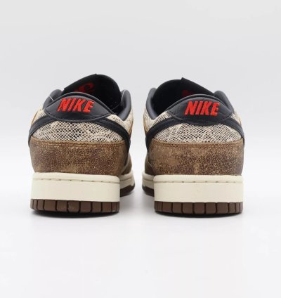 Fj5434-120 Nike Dunk Low Head 2 Head Cojp Natural Black Ale Brown Pecan