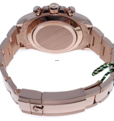Rolex Daytona 18ct Everose Gold With Sundust Dial - New 2021