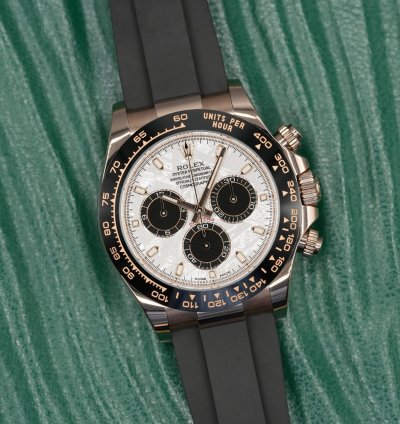 Rolex Daytona 18ct Rose Gold Meteorite Dial Discontinued 2023 Unworn 116515ln