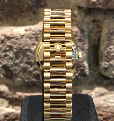 Rolex Day-date 36 Green Diamonds Dial 2023 Lc100