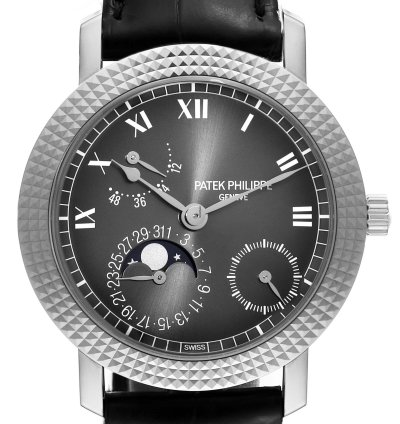 Patek Philippe Calatrava Cortina Jubilee White Gold Mens Watch 5057 Box Papers