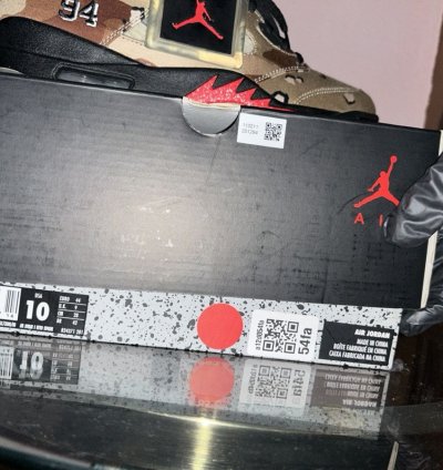 Supreme Jordan 5 Desert Camo Og All