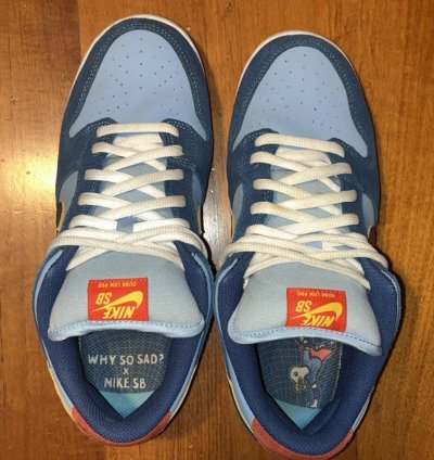 Nike Sb Dunk Low Pro Why So Sad Eu 44 - Us 10