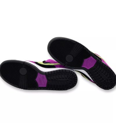 Bq6817-501 Nike Sb Dunk Low Acg Terra Red Plum Black Taxi Citrin