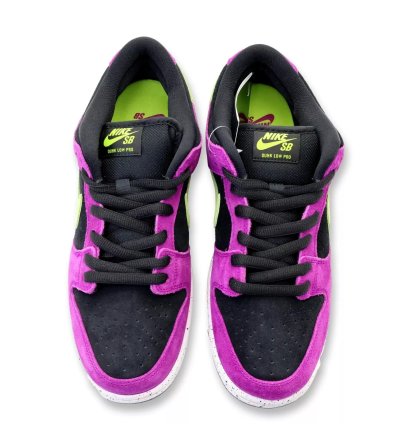 Bq6817-501 Nike Sb Dunk Low Acg Terra Red Plum Black Taxi Citrin