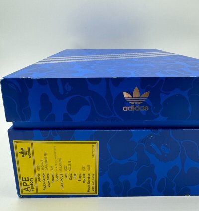 1 Of 100 Bape Adidas Forum Triple White