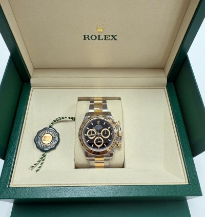 Rolex Daytona 18k Gelbgold Stahl - Neu - 2025 - Full-set