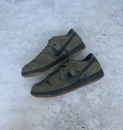 Nike Sb Dunk Low Pro Zoom Camo Sneakers