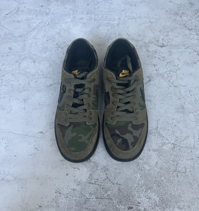 Nike Sb Dunk Low Pro Zoom Camo Sneakers
