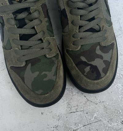 Nike Sb Dunk Low Pro Zoom Camo Sneakers