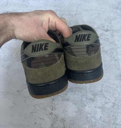 Nike Sb Dunk Low Pro Zoom Camo Sneakers