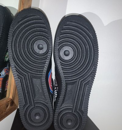 Supreme Nba Air Force 1 Mid 07 Black 2018