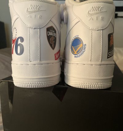 Supreme Nba Air Force 1 Mid 07 White 2018