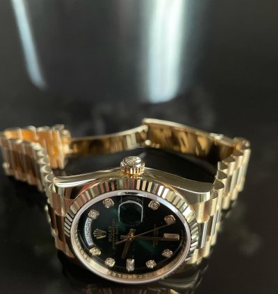 Rolex Day-date 36 Green Ombre 2020 Unworn Rolex Green Ombr New 2020 Non Negotiable