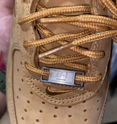 Supreme Nike Af1 Wheat