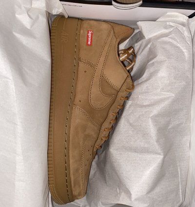 Supreme Nike Af1 Wheat