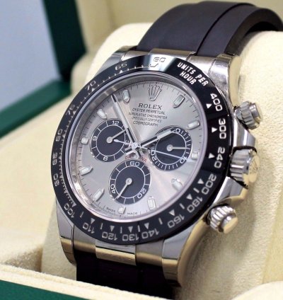 Rolex Daytona 18k White Gold 116519ln Oyster Perpetual Unworn Box Papers