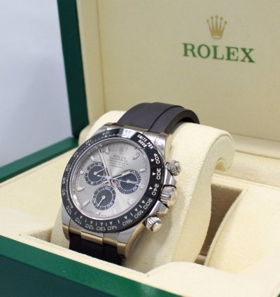 Rolex Daytona 18k White Gold 116519ln Oyster Perpetual Unworn Box Papers