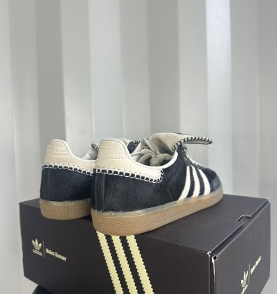 2 Pairs Of Wales Bonner Pony Hair Samba