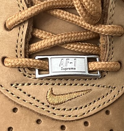 Supreme Nike Af1 Wheat Brand New In Box