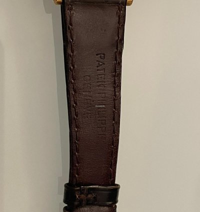 Patek Philippe Calatrava Fibia In Oro Rosa Cinturino Tutto Originale