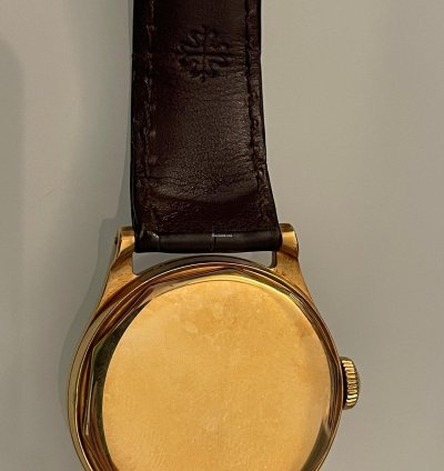 Patek Philippe Calatrava Fibia In Oro Rosa Cinturino Tutto Originale