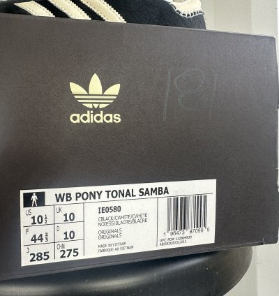 2 Pairs Of Wales Bonner Pony Hair Samba